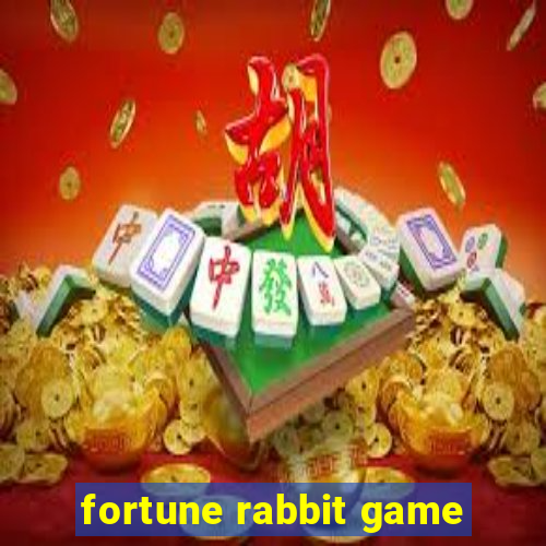 fortune rabbit game